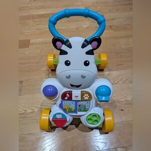 ✨2/$28✨Fisher-Price Baby Push Toy Musical Zebra Walker